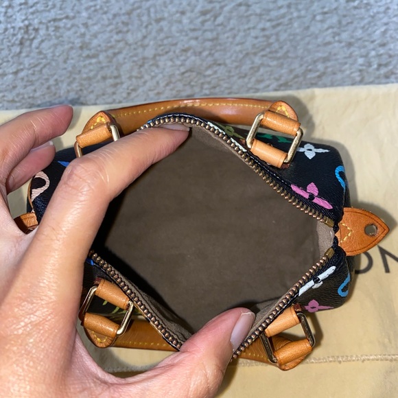 SOLD! Louis Vuitton Multicolor Mini Speedy - Picture 12 of 13